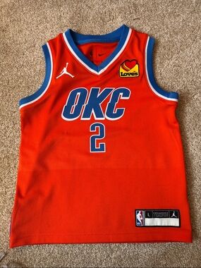 Nike Jordan OKC Gilgeous Alexander jersey